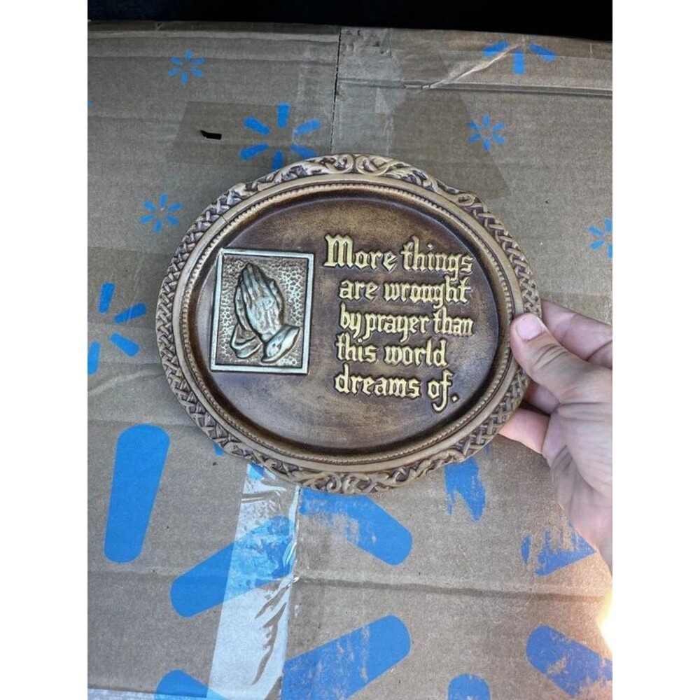 90s grandma core Christian prayer decor